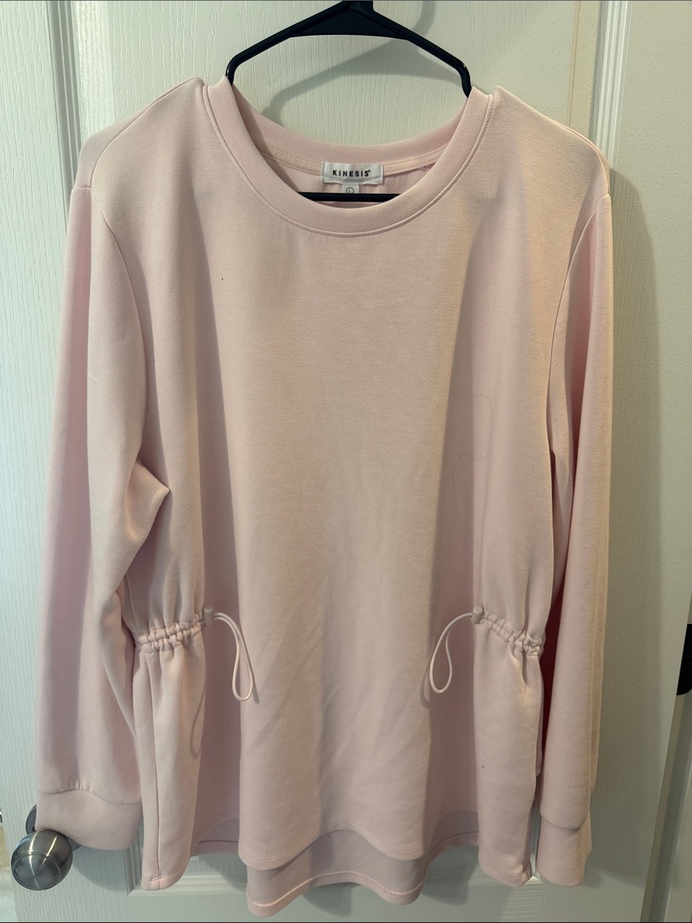 Kinesis Women's Pink Drawstring Sweatshirt
